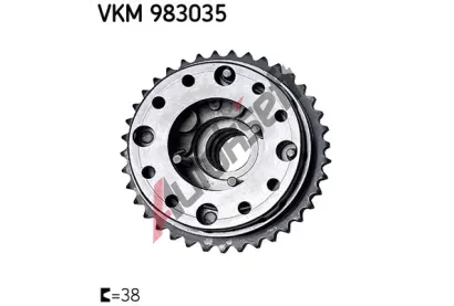 SKF Nastavova vakovho hdele SK VKM983035, VKM 983035