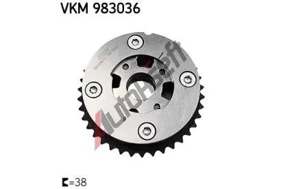 SKF Nastavova vakovho hdele SK VKM983036, VKM 983036