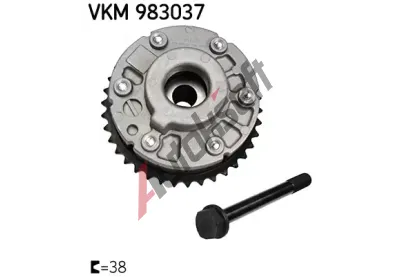 SKF Nastavova vakovho hdele SK VKM983037, VKM 983037