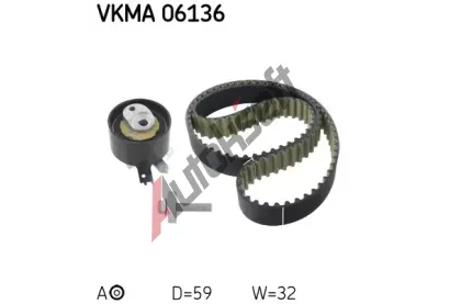 SKF Sada ozuben rozvodovho emene SK VKMA06136, SK VKMA 06136