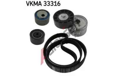 SKF Sada drkovch klnovch emen SK VKMA33316, VKMA 33316