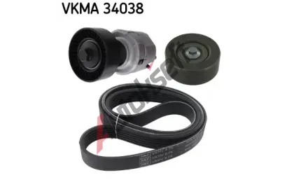 SKF Sada drkovch klnovch emen SK VKMA34038, VKMA 34038