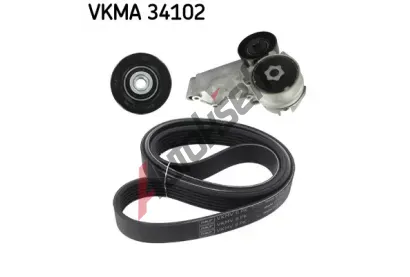 SKF Sada drkovch klnovch emen SK VKMA34102, VKMA 34102