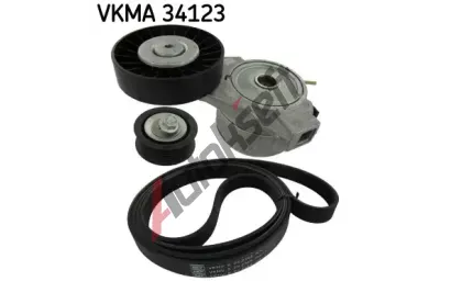 SKF Sada ebrovanch klnovch emen SK VKMA34123, VKMA 34123