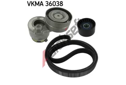 SKF Sada ebrovanch klnovch emen SK VKMA36038, VKMA 36038