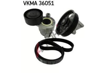 SKF Sada ebrovanch klnovch emen SK VKMA36051, VKMA 36051