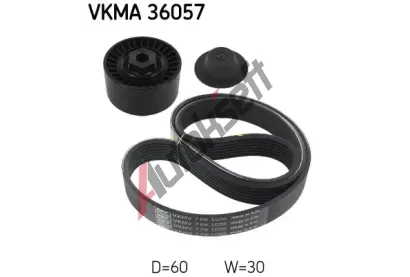 SKF Sada ebrovanch klnovch emen SK VKMA36057, VKMA 36057