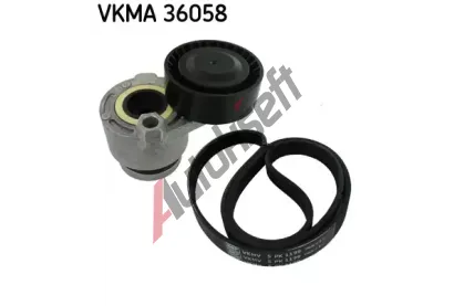 SKF Sada ebrovanch klnovch emen SK VKMA36058, VKMA 36058