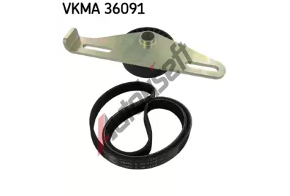 SKF Sada ebrovanch klnovch emen SK VKMA36091, VKMA 36091