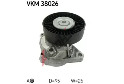 SKF Sada drkovch klnovch emen SK VKMA38034, VKMA 38034