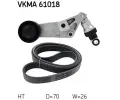 SKF Sada drkovch klnovch emen SK VKMA61018, VKMA 61018