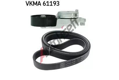 SKF Sada drážkových klínových řemenů SK VKMA61193, VKMA 61193 SKF Sada drážkových klínových řemenů SK VKMA61193, VKMA 61193