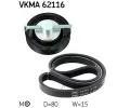 Sada drkovch klnovch emen SKF ‐ SK VKMA62116