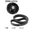 SKF Sada drkovch klnovch emen SK VKMA62116, VKMA 62116
