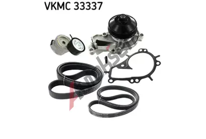 SKF Vodn� pumpa kl�nov�ho dr�kov�ho �emenu SK VKMC33337, VKMC 33337