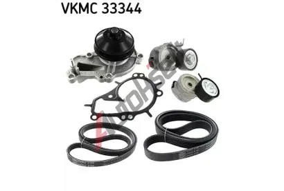 SKF Vodn� pumpa kl�nov�ho dr�kov�ho �emenu SK VKMC33344, VKMC 33344
