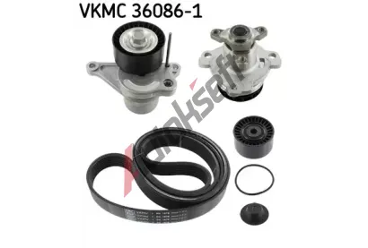 SKF Vodn pumpa klnovho drkovho emenu SK VKMC36086-1, VKMC 36086-1