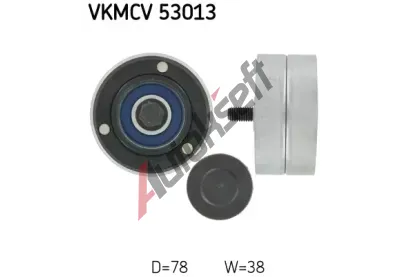 SKF Vratn/vodc kladka - klnov ebrov emen SK VKMCV53013, VKMCV 53013