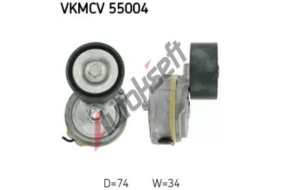 SKF Napnac kladka - ebrovan klnov emen SK VKMCV55004, VKMCV 55004