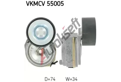 SKF Napnac kladka - ebrovan klnov emen SK VKMCV55005, VKMCV 55005