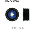 Vratn / vodic kladka drkovho klnovho emenu SKF ‐ SK VKMCV56008