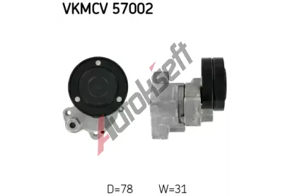 SKF Napnac kladka ebrovanho klnovho emenu SK VKMCV57002, VKMCV 57002