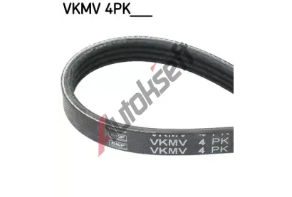 SKF ozuben klnov emen SK VKMV4PK1237, VKMV 4PK1237