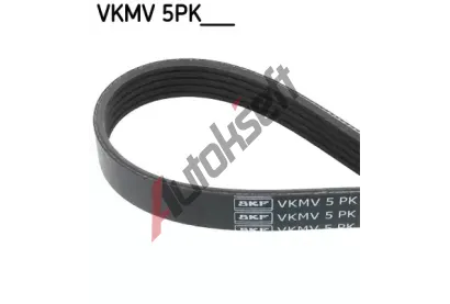 SKF ozuben klnov emen SK VKMV5PK1020, VKMV 5PK1020