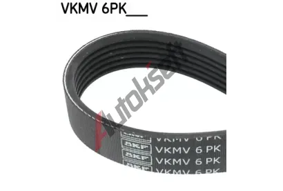 SKF ozuben klnov emen SK VKMV6PK1042, VKMV 6PK1042