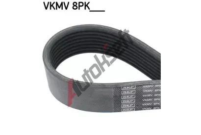 SKF Ozuben� kl�nov� �emen SK VKMV8PK2410, VKMV 8PK2410