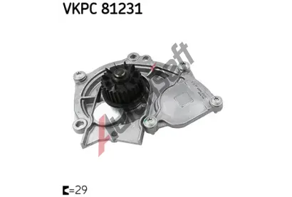 SKF Vodn erpadlo SK VKPC81231, SK VKPC 81231