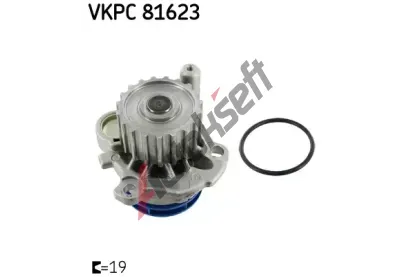 SKF Vodn erpadlo SK VKPC81623, VKPC 81623