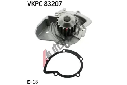 SKF Vodn erpadlo SK VKPC83207, VKPC 83207