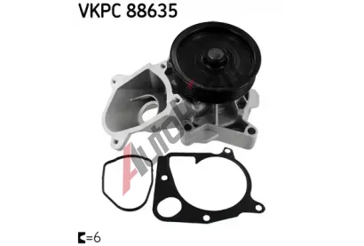 SKF Vodní čerpadlo SK VKPC88635, VKPC 88635 SKF Vodní čerpadlo SK VKPC88635, VKPC 88635