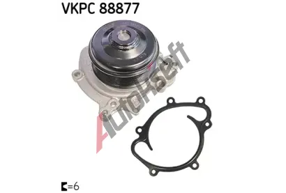 SKF Vodn erpadlo, chlazen motoru SK VKPC88877, VKPC 88877