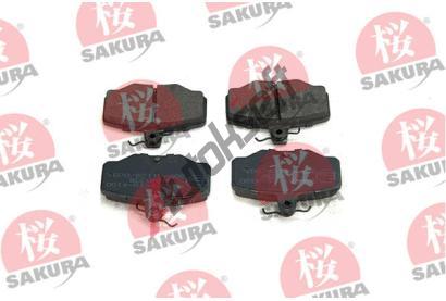 SAKURA Sada brzdových destiček SKR 601-10-4100, 601-10-4100 SAKURA Sada brzdových destiček SKR 601-10-4100, 601-10-4100