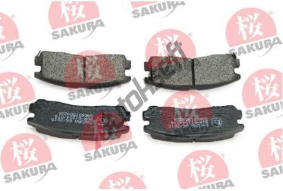 SAKURA Sada brzdových destiček SKR 601-50-4220, 601-50-4220  SAKURA Sada brzdových destiček SKR 601-50-4220, 601-50-4220