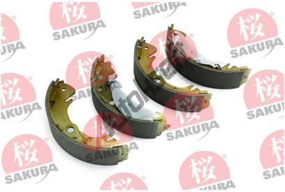 SAKURA Sada brzdových čelistí SKR 602-00-4602, 602-00-4602 SAKURA Sada brzdových čelistí SKR 602-00-4602, 602-00-4602
