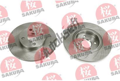 SAKURA Brzdový kotouč - 266 mm SKR 605-20-3710, 605-20-3710 SAKURA Brzdový kotouč - 266 mm SKR 605-20-3710, 605-20-3710