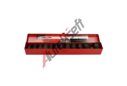 SELTA Sada n�stavc� 1/2" r�zov�ch 10-24 mm 12 ks SLT SE-94512S, SE-94512S
