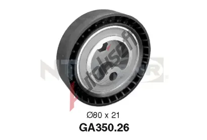 SNR Napnac kladka - ebrovan klnov emen SNR GA350.26, GA350.26