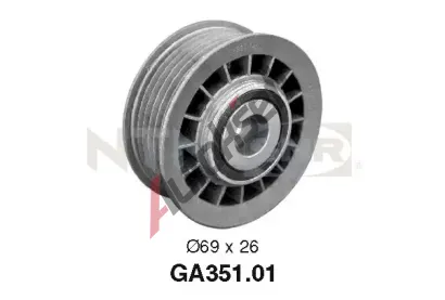 SNR Vratn/vodc kladka - klnov ebrov emen SNR GA351.01, GA351.01