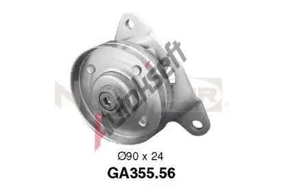 SNR Vratná/vodící kladka - klínový žebrový řemen SNR GA355.56, GA355.56 SNR Vratná/vodící kladka - klínový žebrový řemen SNR GA355.56, GA355.56