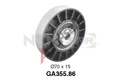 SNR Vratn/vodc kladka - klnov ebrov emen SNR GA355.86, GA355.86