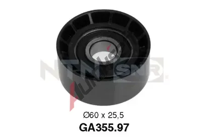 SNR Vratn/vodc kladka - klnov ebrov emen SNR GA355.97, GA355.97
