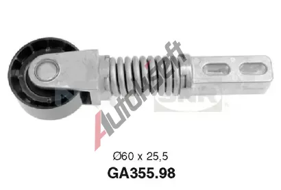 SNR Napnac kladka - ebrovan klnov emen SNR GA355.98, GA355.98