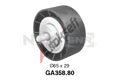 SNR Vratn/vodc kladka - klnov ebrov emen SNR GA358.80, GA358.80