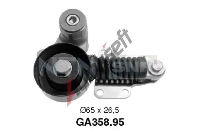 SNR Napnac kladka - ebrovan klnov emen SNR GA358.95, GA358.95