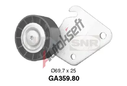 SNR Vratn/vodc kladka - klnov ebrov emen SNR GA359.80, GA359.80