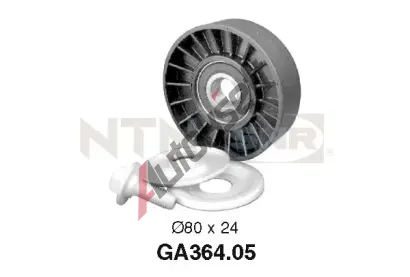 SNR Vratn/vodc kladka - klnov ebrov emen SNR GA364.05, GA364.05
